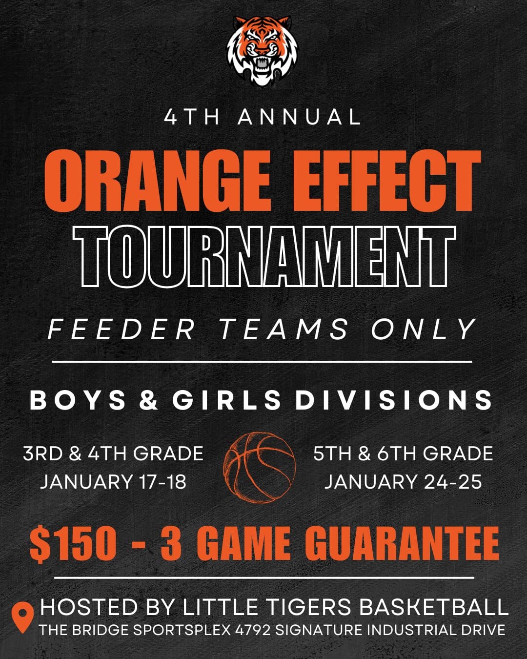 Orange Effect Tournament at The Bridge Sportsplex in Edwardsville