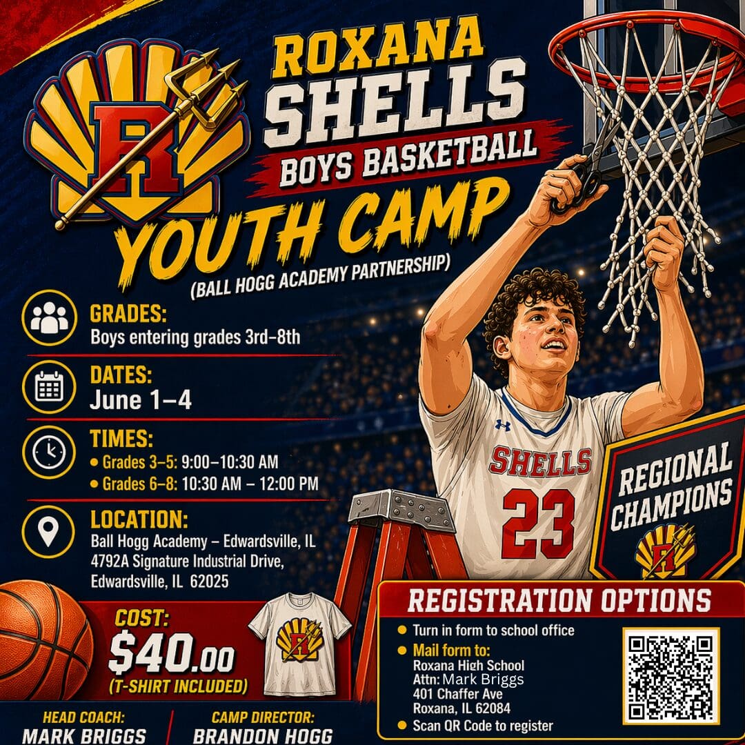 Roxana Shells Boys Basketball Camp